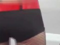 黑丝袜长腿车模 紧身热裤诱惑-6月7日